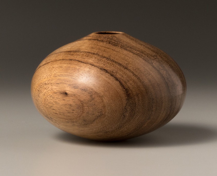 Sheda Vessel - 4 1/4”w x 3”h Turned and hollowed
