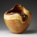 Cherry Vessel - 8”h x 7 5/8”w